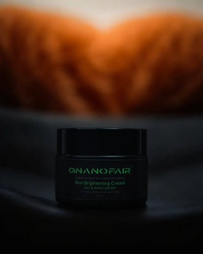 QNanofair Absolute Perfect Radiance Brightening Day & Night Cream 50 g, SPF 30, Daily Illuminating Face Moisturizer for Glowing Skin - With Glycerin & Niacinamide QNanofair